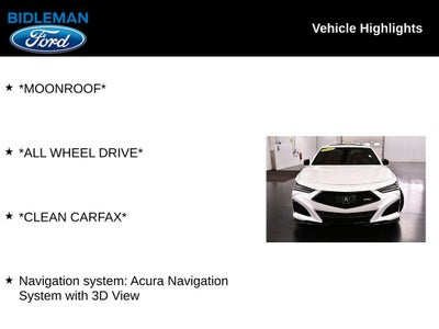 2021 Acura TLX Type S SH-AWD