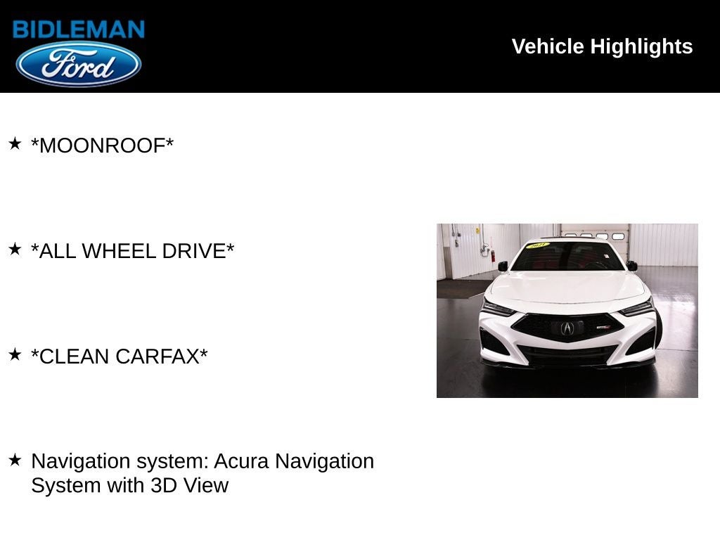 2021 Acura TLX Type S SH-AWD