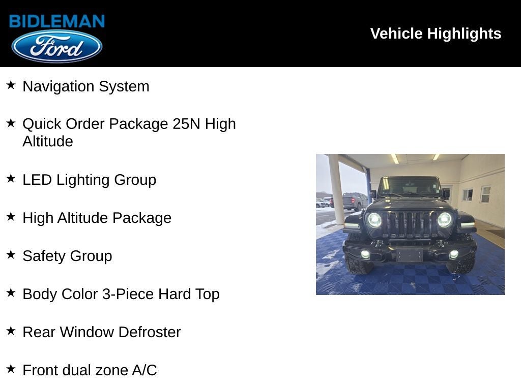 2022 Jeep Wrangler Unlimited Sahara High Altitude