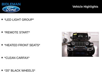 2023 Jeep Wrangler Sahara 4xe