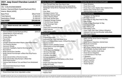 2021 Jeep Grand Cherokee Laredo E