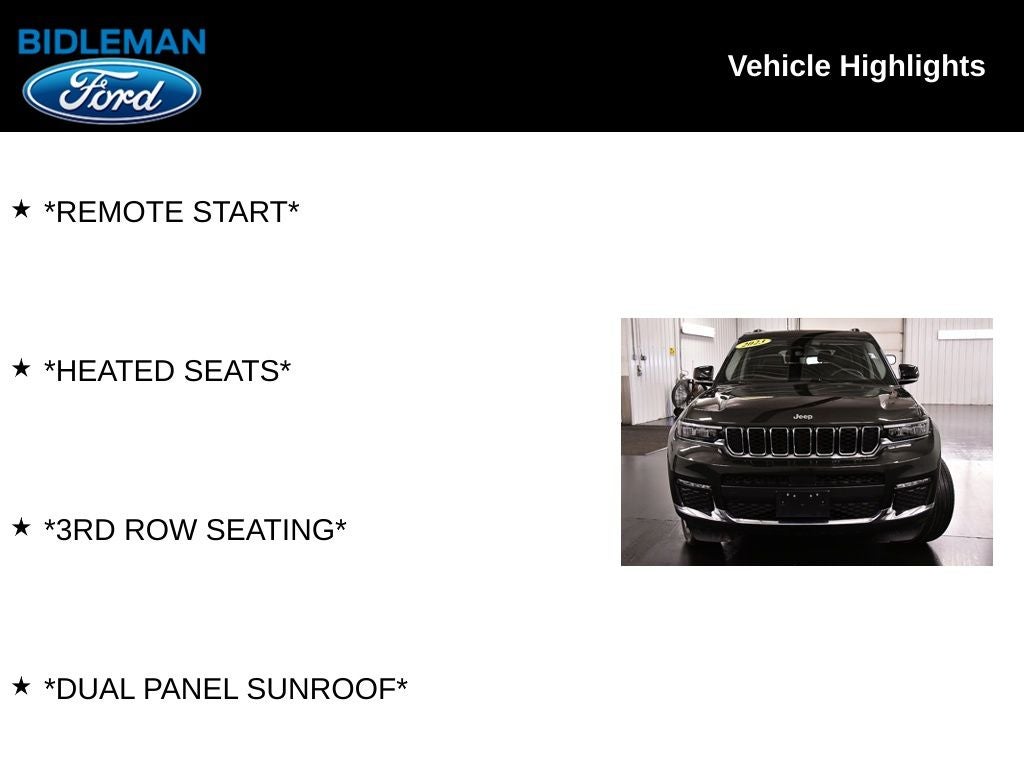 2023 Jeep Grand Cherokee L Limited