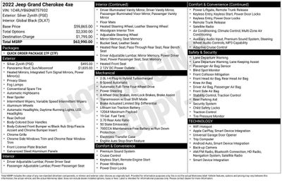 2022 Jeep Grand Cherokee 4xe