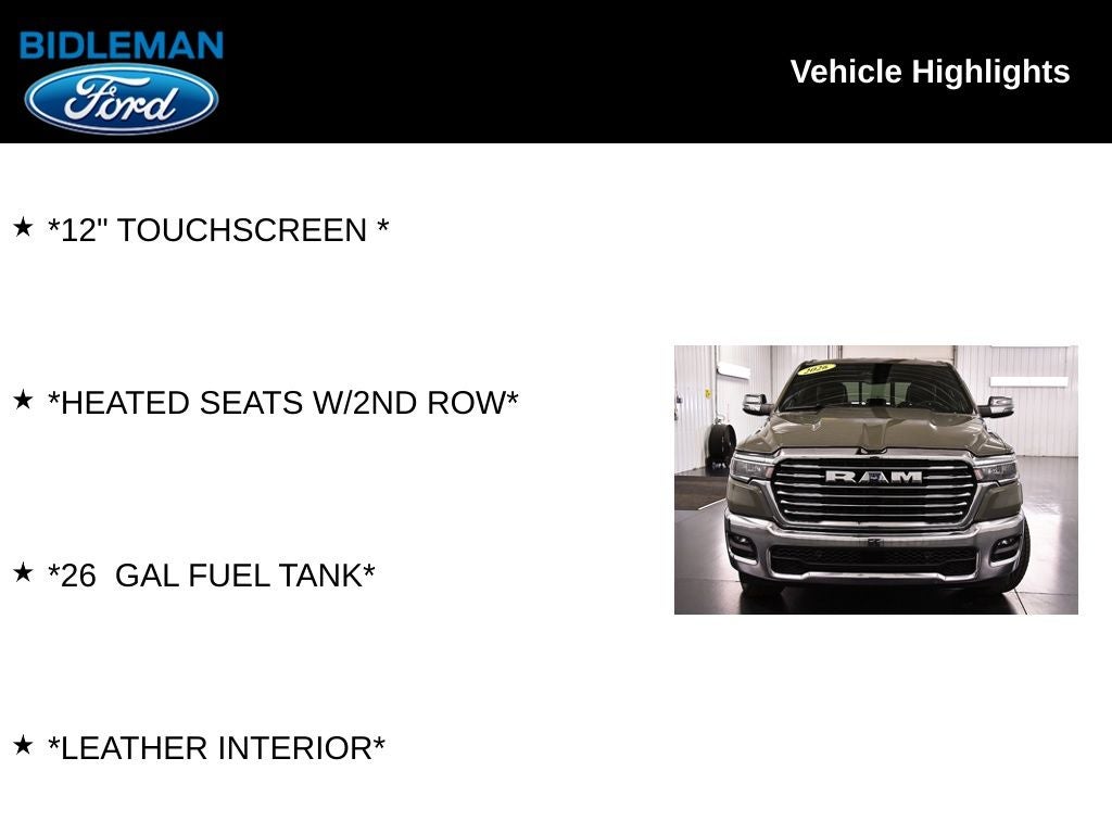 2026 RAM 1500 Laramie
