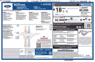 2025 Ford Mustang GT Premium California Special