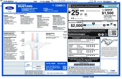 2026 Ford Mustang EcoBoost Premium RTR
