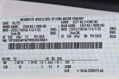 2024 Ford E-450SD Base
