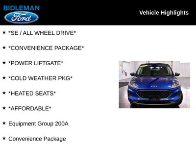 2022 Ford Escape SE