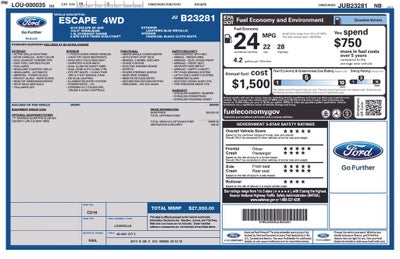 2018 Ford Escape SE