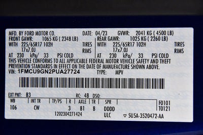 2023 Ford Escape Active