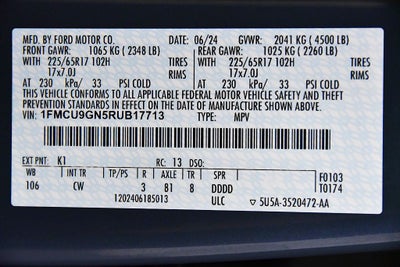 2024 Ford Escape Active