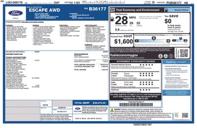 2023 Ford Escape Active
