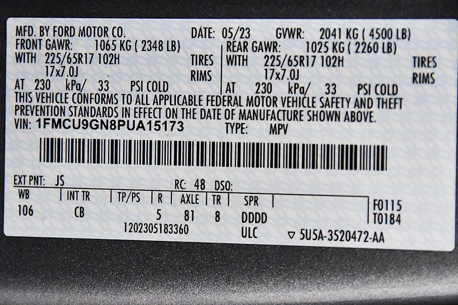 2023 Ford Escape Active