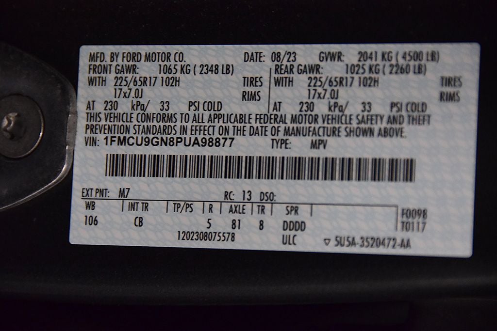 2023 Ford Escape Active