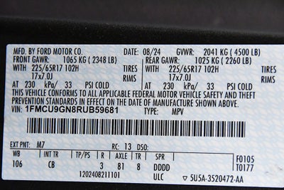 2024 Ford Escape Active