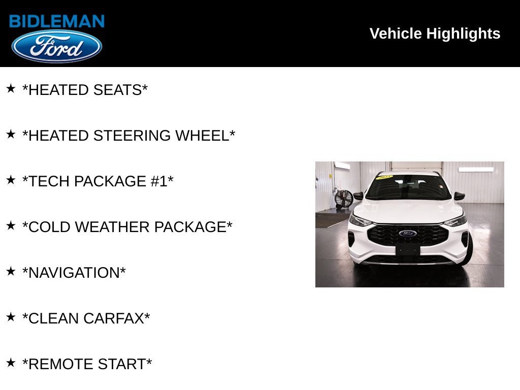 2023 Ford Escape ST-Line