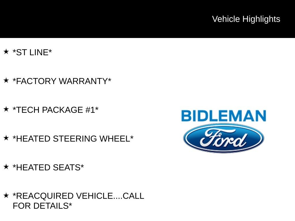 2024 Ford Escape ST-Line