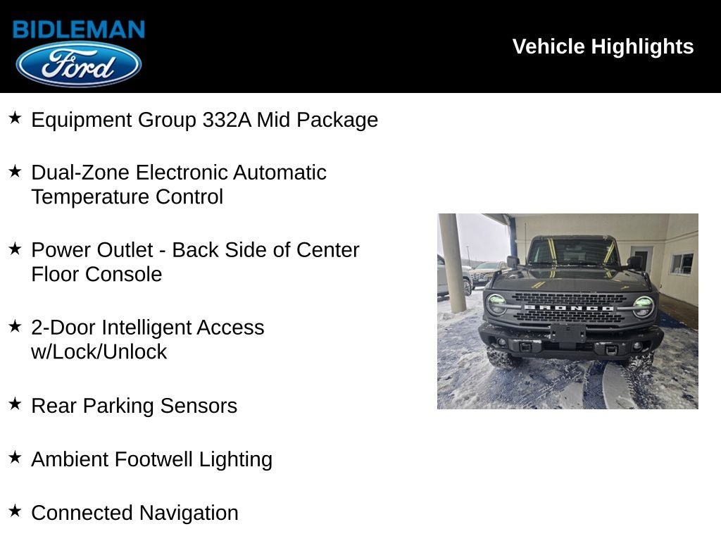 2025 Ford Bronco Badlands