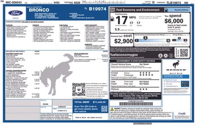 2026 Ford Bronco Badlands Sasquatch