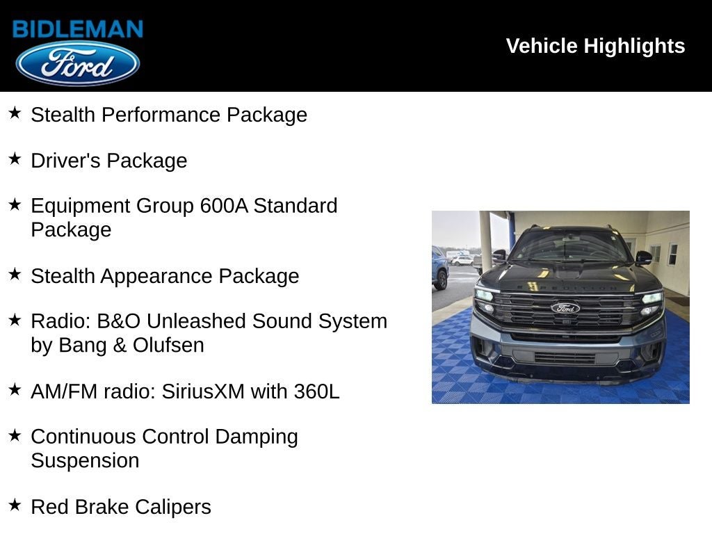 2025 Ford Expedition Platinum Stealth