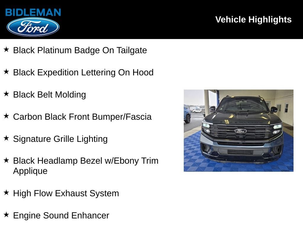 2025 Ford Expedition Platinum Stealth