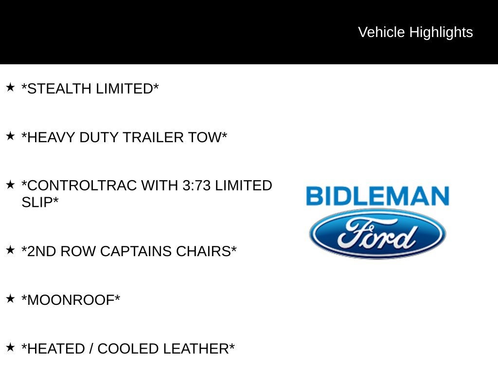 2023 Ford Expedition Limited Stealth Edition