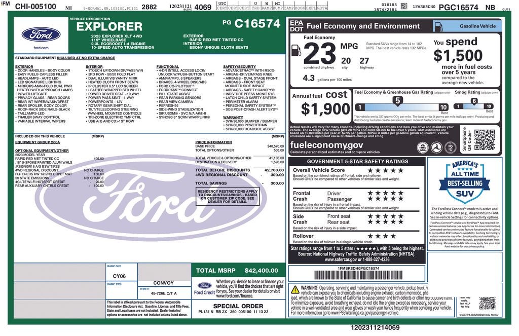 2023 Ford Explorer XLT
