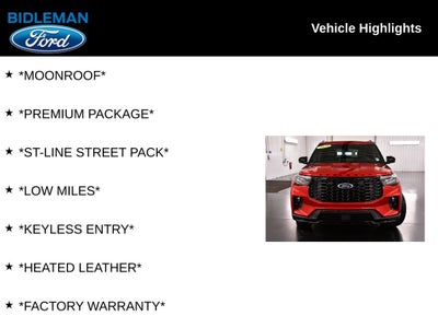 2025 Ford Explorer ST-Line