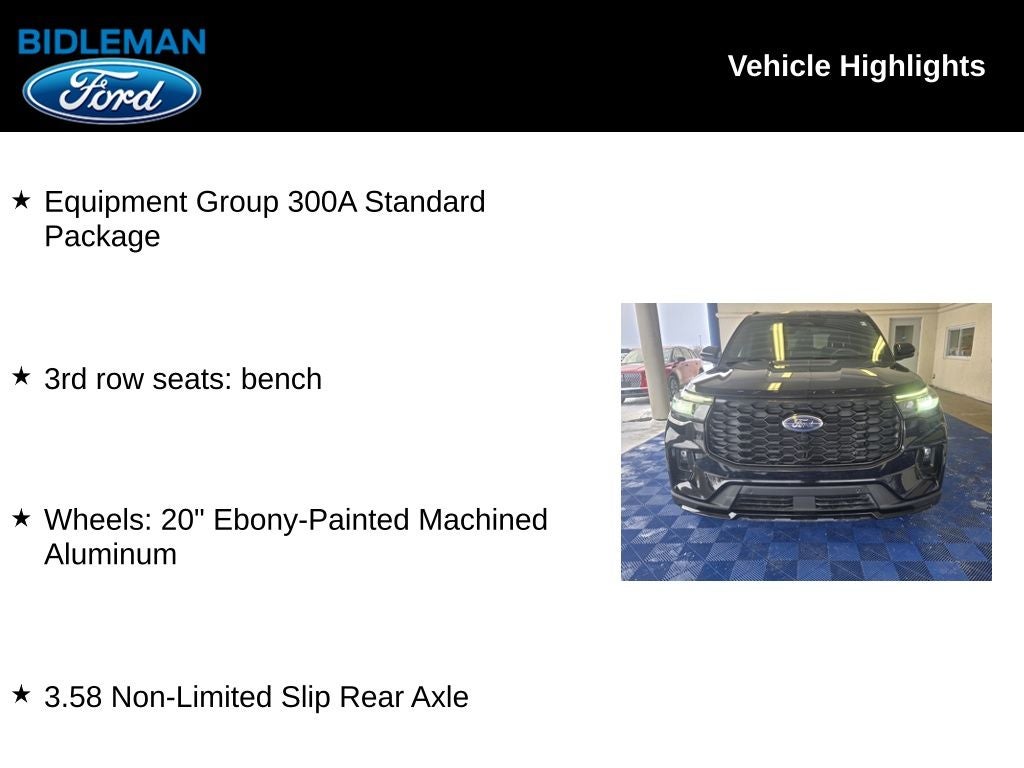 2025 Ford Explorer ST-Line