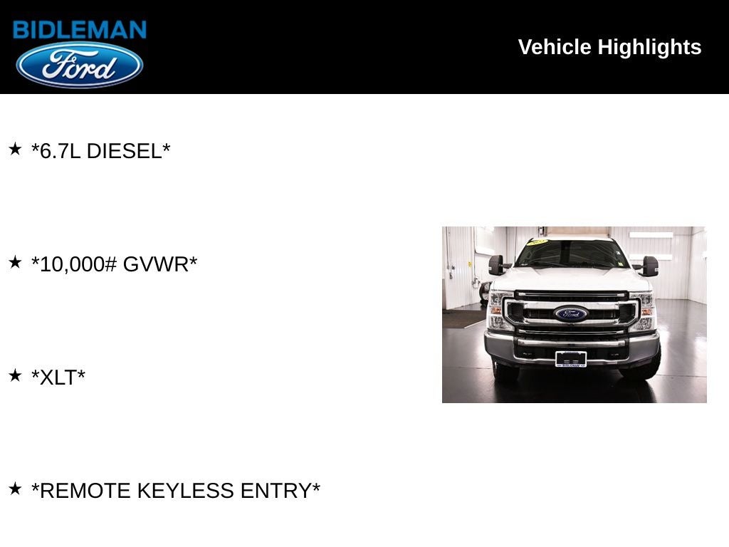 2022 Ford F-250SD XLT 6-3/4' Box