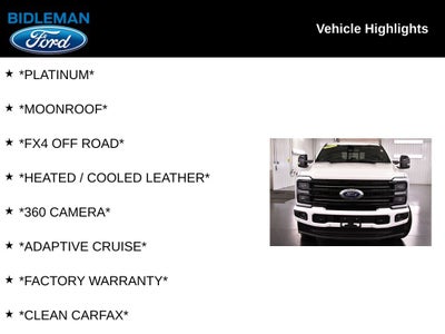 2025 Ford F-250SD Platinum 6-3/4' Box
