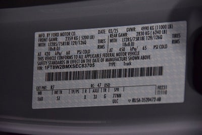 2025 Ford F-250SD Lariat Tremor Off-Road 6-3/4' Box