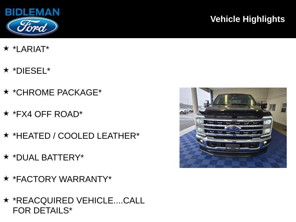 2025 Ford F-250SD Lariat 6-3/4' Box