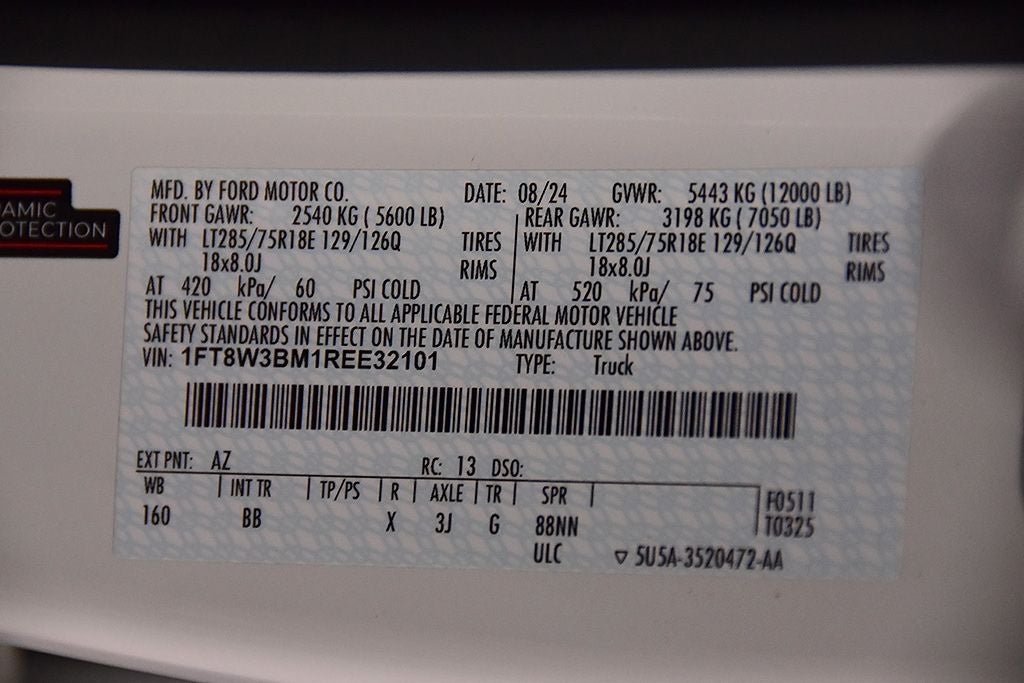 2024 Ford F-350SD Platinum Tremor Off-Road 6-3/4' Box