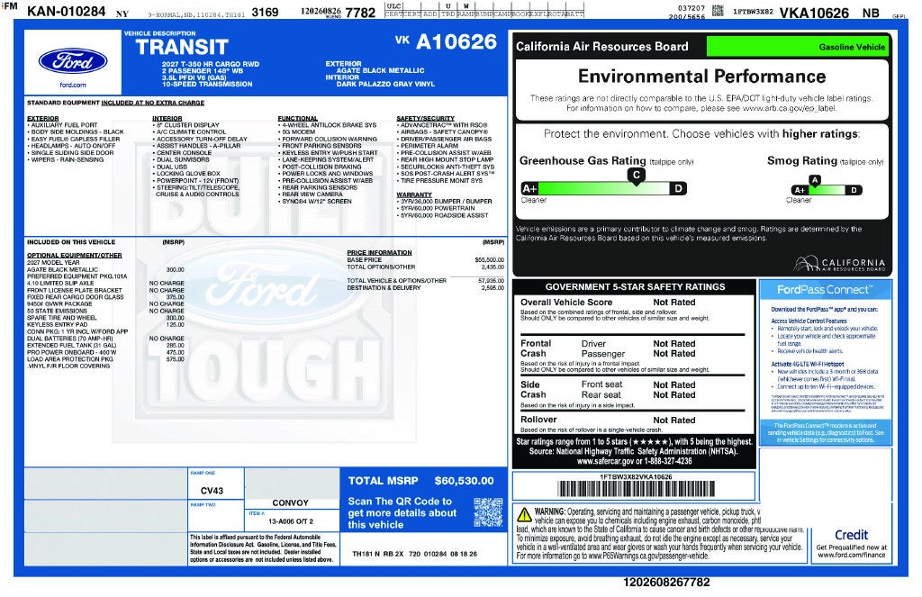 2027 Ford Transit-350 Base