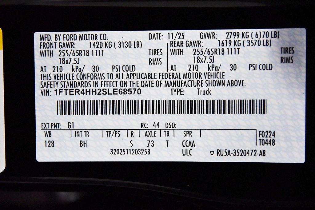 2025 Ford Ranger XLT