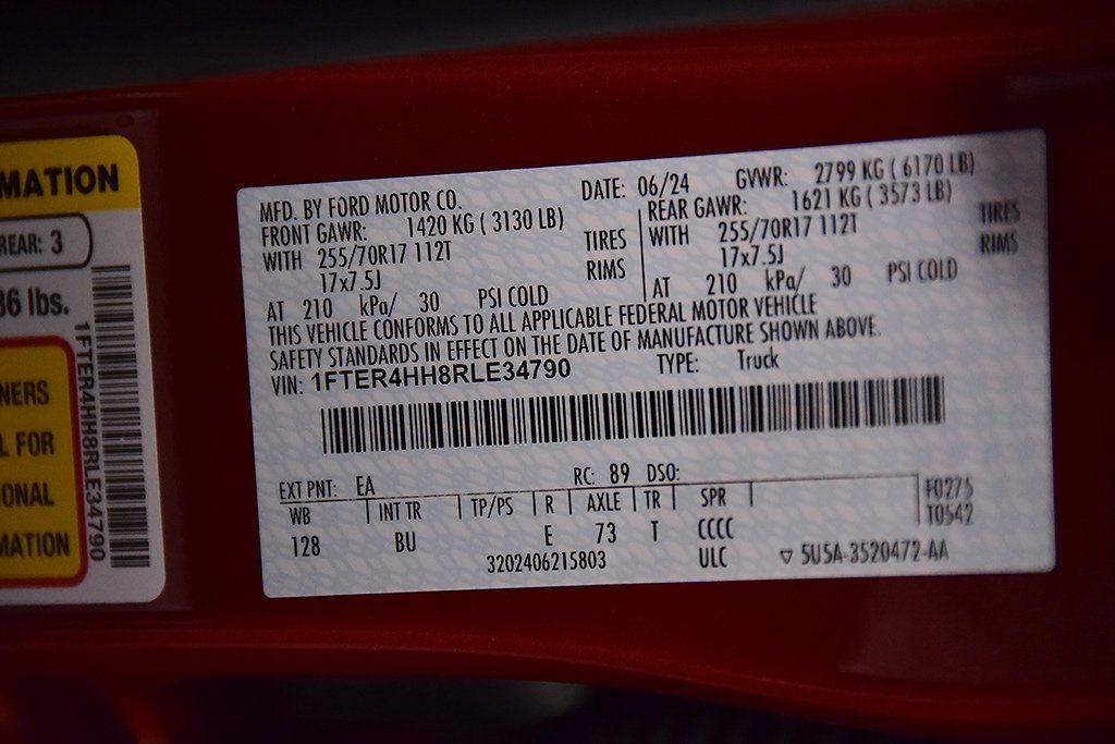 2024 Ford Ranger XLT Sport