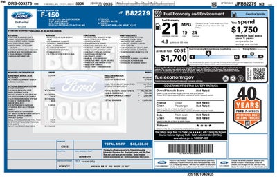 2018 Ford F-150 XL STX 5-1/2' Box