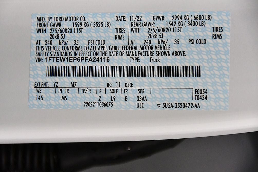 2023 Ford F-150 XLT 5-1/2' Box