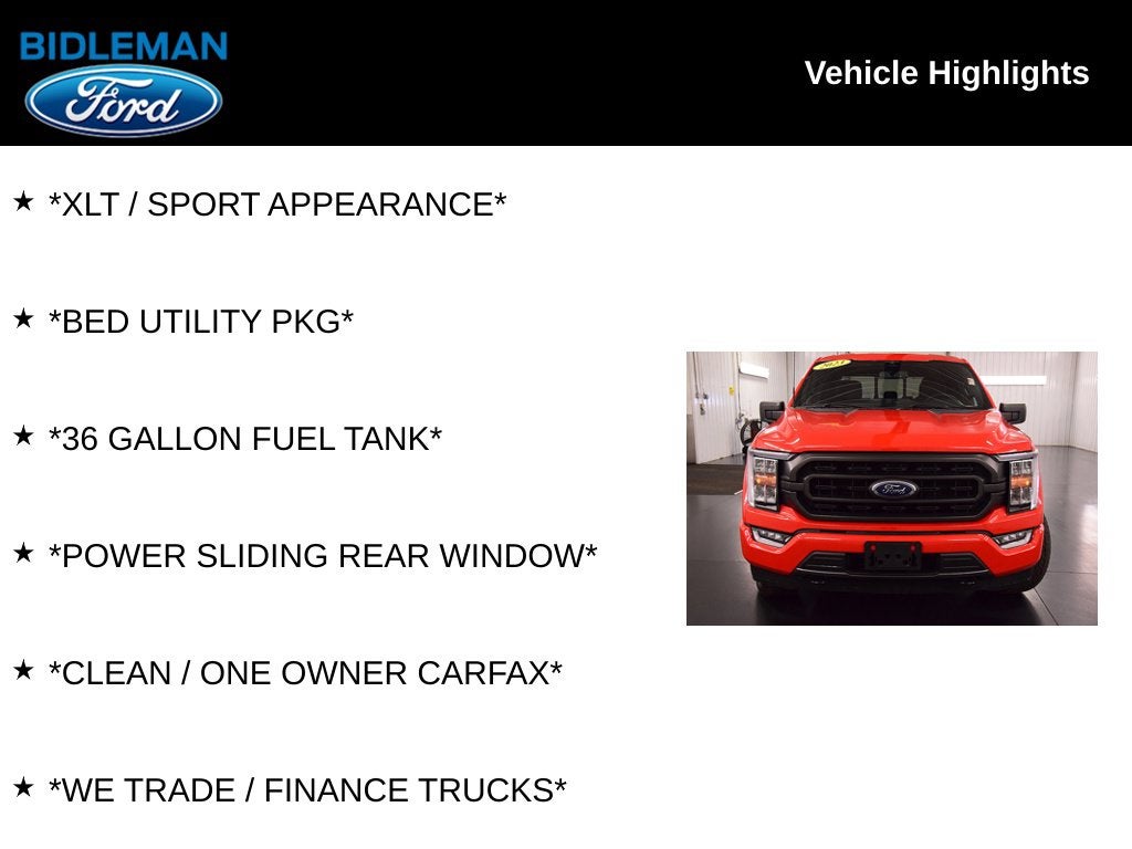 2023 Ford F-150 XLT Sport 5-1/2' Box