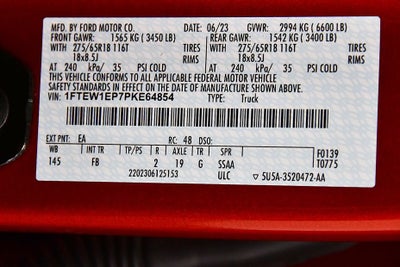 2023 Ford F-150 XLT Sport 5-1/2' Box