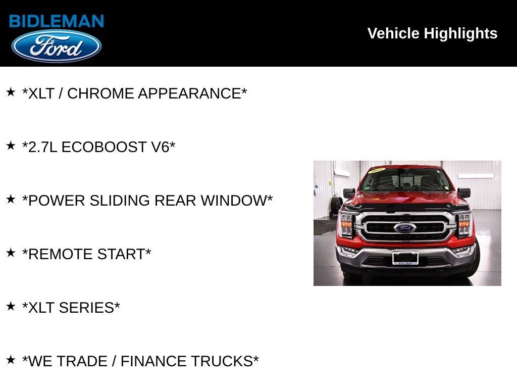2022 Ford F-150 XLT 5-1/2' Box