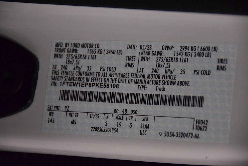 2023 Ford F-150 XLT 5-1/2' Box