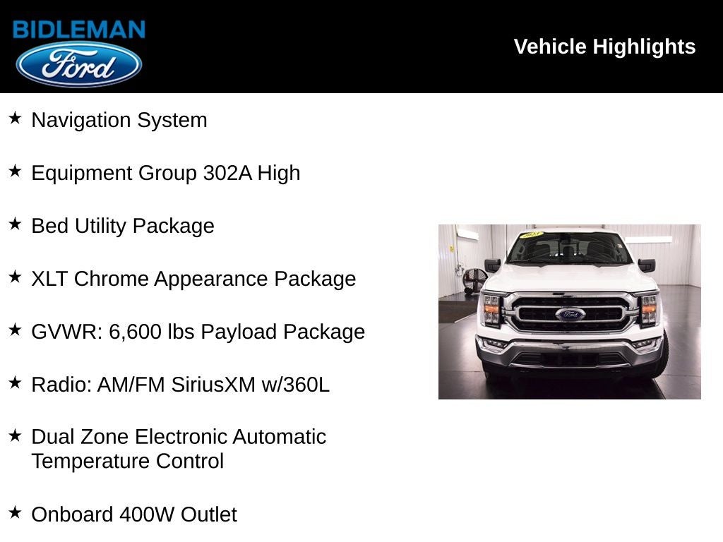 2023 Ford F-150 XLT 5-1/2' Box