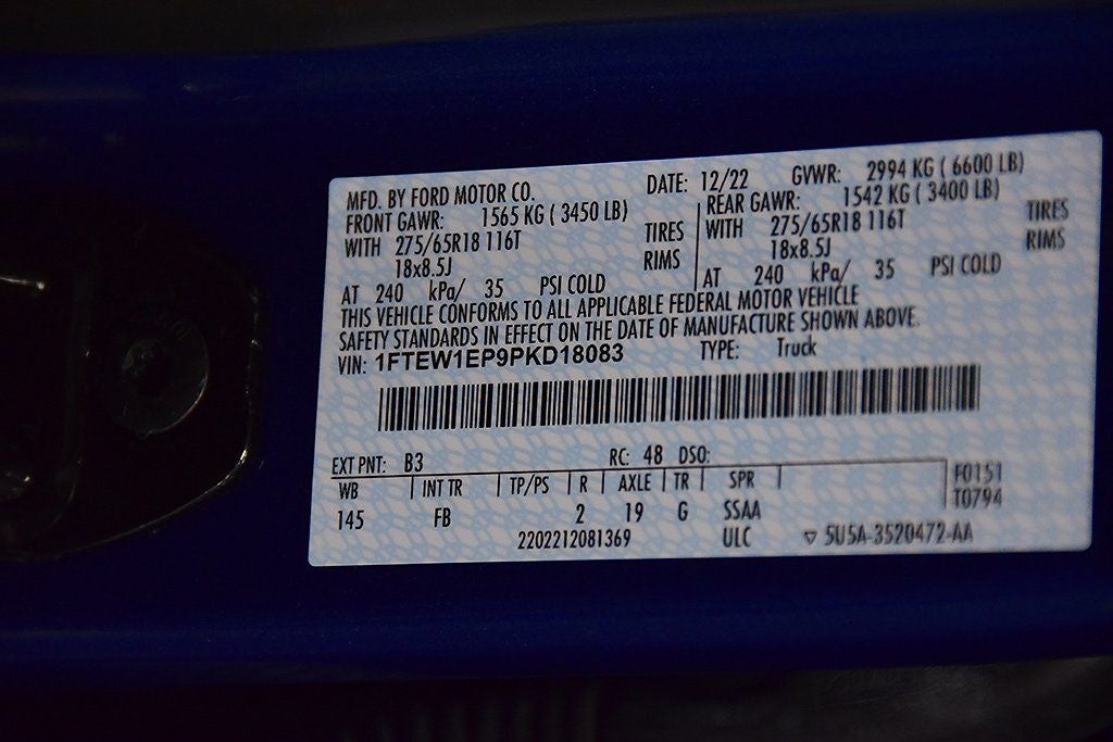 2023 Ford F-150 XLT Sport 5-1/2' Box