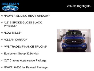2023 Ford F-150 XLT Sport 5-1/2' Box