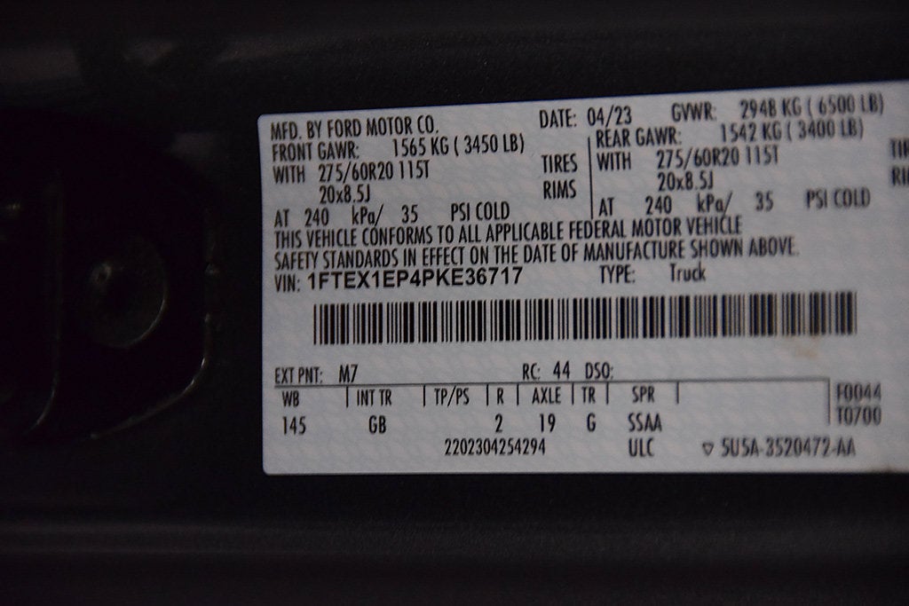 2023 Ford F-150 XL STX 6-1/2' Box