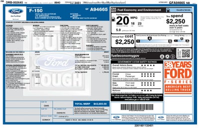 2016 Ford F-150 XLT 6-1/2' Box