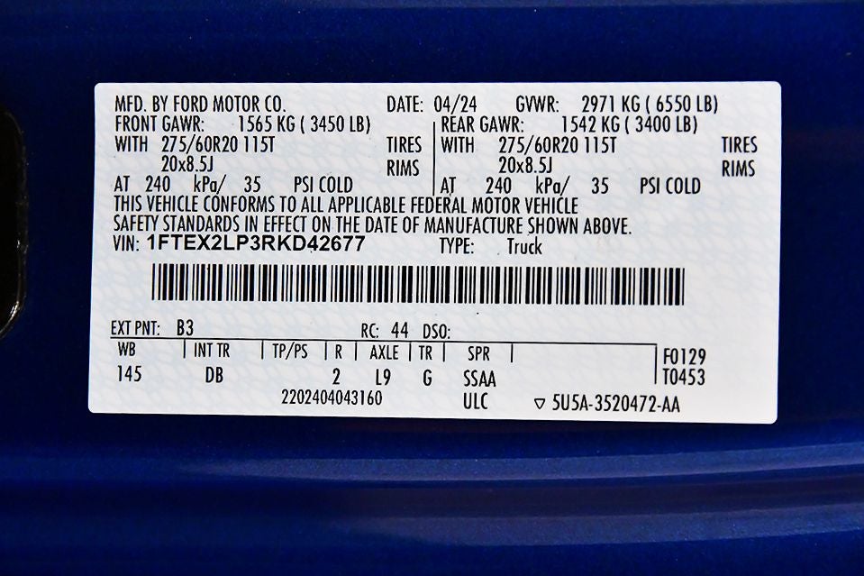 2024 Ford F-150 STX 6-1/2' Box