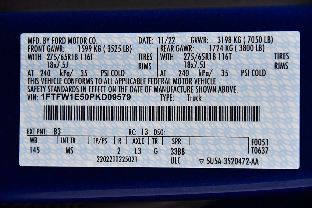 2023 Ford F-150 XLT 5-1/2' Box